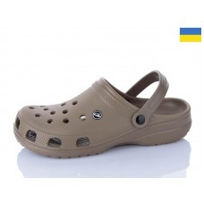 Кроксы Мужские Хаки LuckLine (1326)