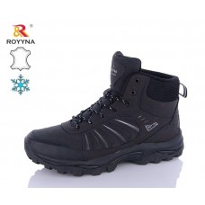 Ботинки Мужские Черные Royyna (1418)